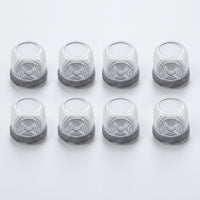 Silicone Chair Leg Floor Protectors Rectangle, Table Leg Covers Anti-Slip for Hardwood Floors, Desk Table Protector for Dining Table Renters
