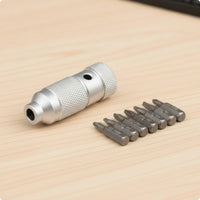 bits Driver Fast-Release Screwdriver with Bits Non-Slip bits Holder for Hobbyists