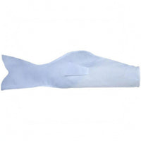 Carp-Shaped Wind Sock DIY Blank Windsock Carp Windsock Paintable Craft Decor White for Children