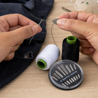 Home Sewing Thread Kit with Needles and Accessories for DIY Mending and Crafts