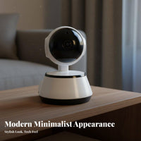 360 Degree Camera Motion Detection Pan Tilt Home Camera Remote Viewing for Homeowners, Small Business Owners, Living Room, Office, Nursery