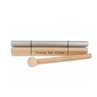 Bar Chime with Striker Handheld Energy Chime with Mallet Sound Healing Instrument Portable Wooden for Practitioners, Mindfulness