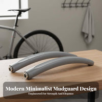 Retractable Bike Mudguard Universal Fit Mountain Bike Mudguards Cycle Mudguard Set Weather-Resistant Protection