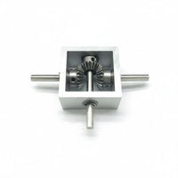 Right Angle Gearbox Lightweight Bevel Gear Unit Easy to Install Machine Part