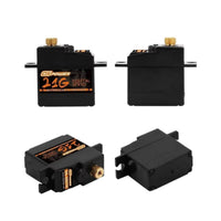 Digital Servo Compact Servo with Metal Gears Actuator Lightweight Electronic Parts High Rotational Force for RC Hobbyists