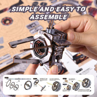 Nebula Rover Bookend DIY Miniature House Kit