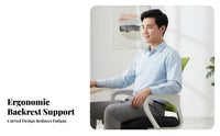 Ergonomic Design Mesh Back Rolling Chair Support Computer Seating Height Adjustable Office Furniture Breathable Backrest for Students, Workstation, Study Room