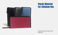 CD Storage Case, Silky Fabric Organizer, Car & Home, Dustproof, Multi-Color