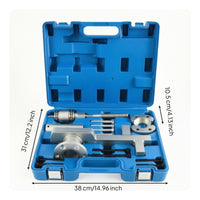 crankshafts Pulley Puller Tool Set, Expertly Crafted Main Shaft Pulley Removal Tool Portable for Mechanics, Car Enthusiasts, Engine Maintenance, Garage