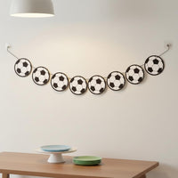 Soccer Birthday Banner Easy to Hang Soccer Party Decoration Set High-Quality Cardstock Football Party Decoration for Children, Kids