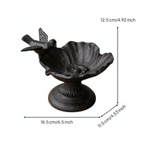 Bird Feeder Feeding Dish Convenient Feed Tray for Gardeners, Backyard