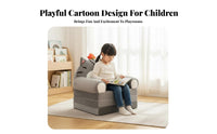 Transformable Flipfolding Sofa Removable and Cleanable Cover Flipfolding Lounger Cartoon Character Thesee youngsters' Furniture for Daycare