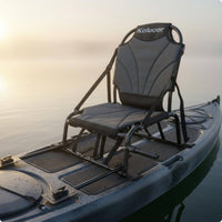 Aluminum Frame Kayak Seat Detachable Kayak Fishing Seat Multi-Use for Anglers, Kayakers