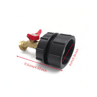 Tank Faucet Adapter Tote Adapter with Faucet Angled for Homeowners
