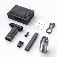 Cordless Handheld Car Vacuum and Turbo Fan with Blower Function