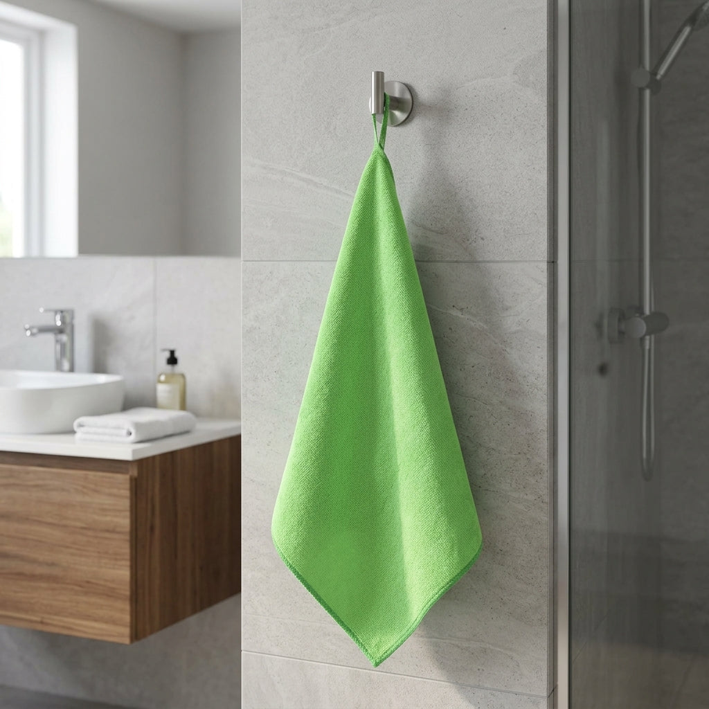 100g Microfibre Cloth and Microfibre Towel, Lintless and Streakless for General Cleaning, Machine Washable, Mixed Fiber Construction