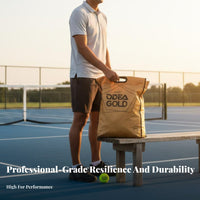 60 Pieces Long-Lasting Training Tennis Balls Wear-Resistant Pressureless Tennis Balls Natural Rubber Core for Coaches, Ball Machines