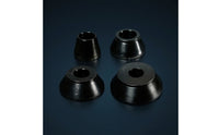 4 Pieces Tapered Tire Balancing Machine Cone Set Machined Wheel Balancer Cone Set Standard Taper Wheel Balancer Cones Wear-Resistant for Mechanics