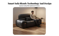 Electric Recliner with Speakers piano tile-patternboard-Inspired piano tile-pattern Backrest Living Room Furniture Power Reclining convertable Couch for Families, homeowners, Home Theater, Den
