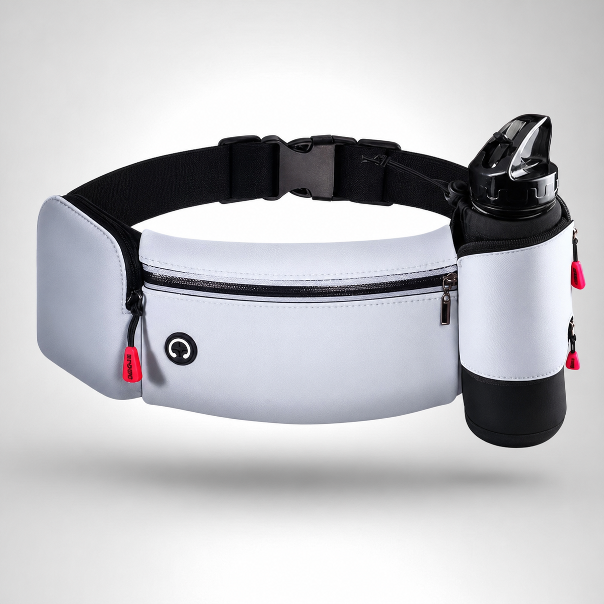 Running Waist Pack with Phone Pocket and Water Bottle Option