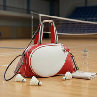 Badmintons Racket Bag Zippered Tennis Racket Bag Adjustable for Daily Training