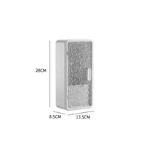 Transparent Bathroom Cabinet with Clear Door Sturdy Wall Mounted Storage Box Versatile Wall-Mounted Storage Bin Multi-Purpose for Vanity