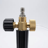 Car Cleaning Foam Sprayer for Professional Car Wash, High Pressure Foam Lance with Aluminum Alloy Nozzle, 1L Bottle Dispenser, Car Detailing Kit
