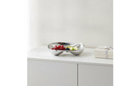 Fruit Tray Stainless Steel Snack Tray Polished Tableware for Parties
