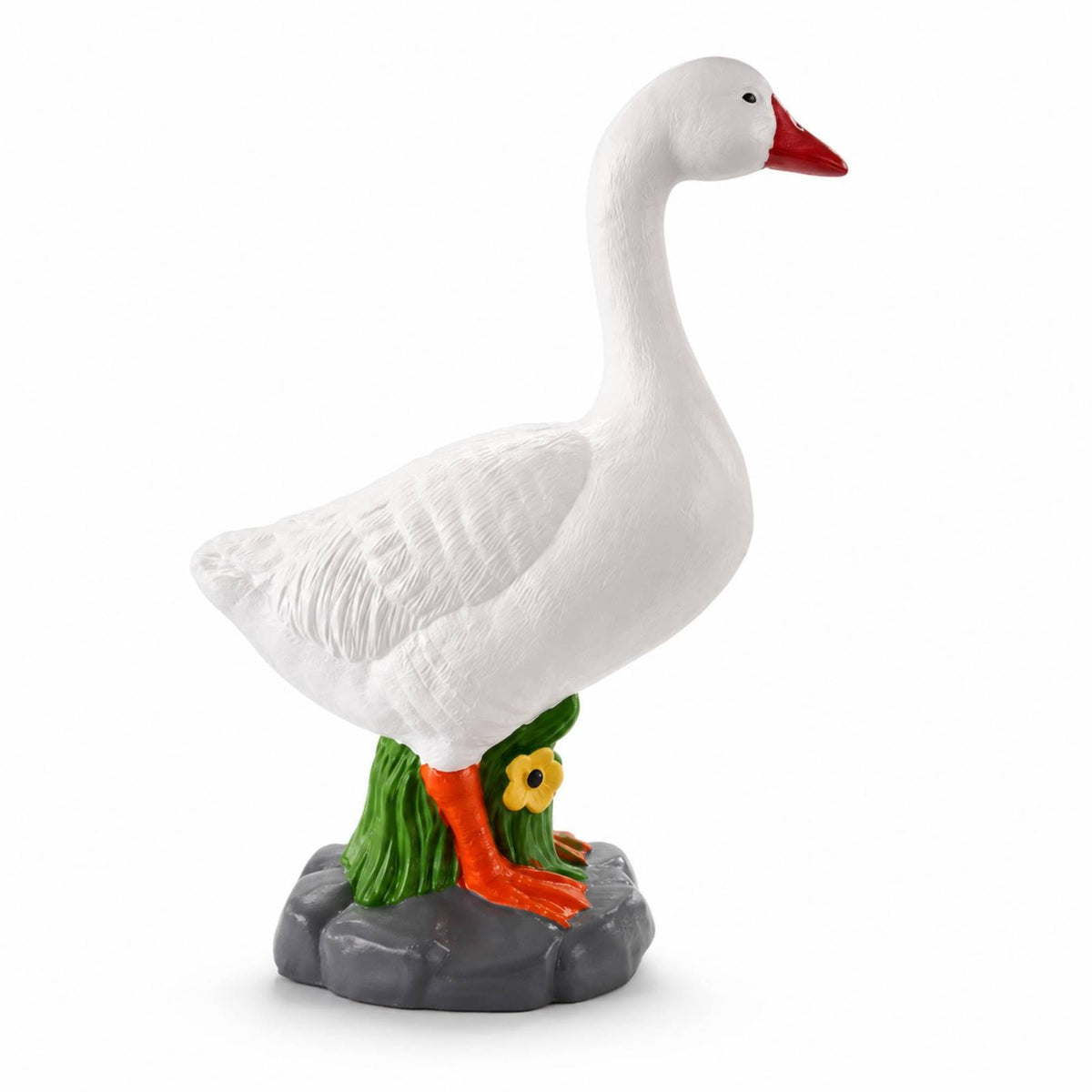 Goose Statue Outdoor Garden Goose Decor Authentic Yard Art for Flower Bed