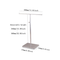 Handbag Display Stand Sturdy Bag Display Stand with Horizontal Crosspiece Heavy-Duty Handbag Holder for Boutiques, Closet Organization