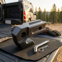 Heavy Duty Trailer Hitch Receiver Lock Long-Lasting Hitch Lock with Pin Slimline Hardware Hard to Bend for Towing
