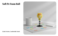 Stable Rebound Desktop Punching Ball Child-Friendly Design Suction Cup Speed Bag for Office Workers, Kids, Home