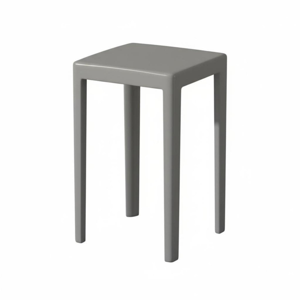 Non-Slip Feet Stackable Square Stool Thickened Design Stackable Square-Top Seat Sturdy Construction Home Furnishing Space-Saving for residents, grown-ups, Students, Living Room, Kitchen, Bedroom, Bathroom