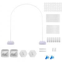 Balloon Arch Kit with Water Bases Sturdy Balloon Arch Stand Frame Portable Party Decoration for Celebrations