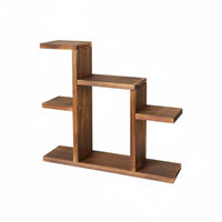 Stand Wood Wooden Tiered Plant Stand Indoor Use Display Shelf for Living Room, Balcony