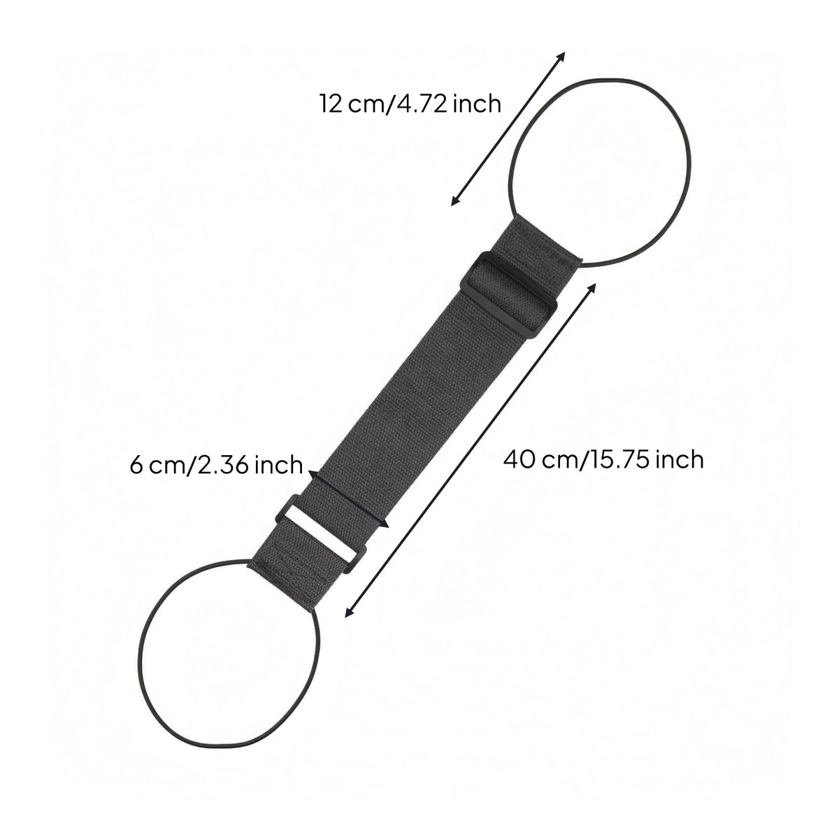 Fixed Luggage Strap Woven Strapping Adjustable Luggage Strap Black Hardware Baggage Connector