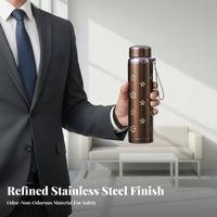 Thermal Bottle with Tea Infuser Double Wall Construction Business Design Thermal Cup Keeps Hot and Cold Insulated Bottle with Tea Infuser