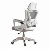 Ergonomic Recliner with Footrest 360° Swivel for Study Room, Bedroom, Students