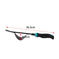 Grass Puller Transplanting and Weeding Tool Ergonomic Grip Curved Spoon Weeder Angled Brace