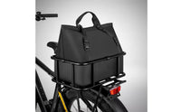 Detachable Bike Basket Easy to Install Pet Carrier Bike Basket Heavy Duty for Grocery Shopping, Picnics