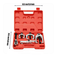 5 Pieces Ball Joint Separator Kit Crafted Alloy Steel Tie Rod End Puller Kit Professional Grade Pitman Arm Puller Set for DIY Enthusiasts, Garage