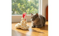 Snake Cat Toy Soft-Textured Spring Cat Toy Fuzzy Springy for Cats