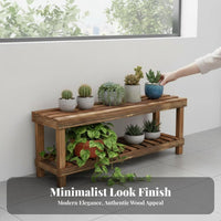 Multi-Layer Design Tiered Flower Shelf Anti Tiered Plant Shelf Stepped Structure Garden Furniture Multipurpose for Gardeners, Home Decorators, Homeowners, Outdoor, Balcony, Indoor, Living Room