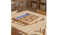 Early Learning Educational 100 Board Includes Storage Bag Wooden Hundred Board Math Toy for Preschoolers, Homeschool