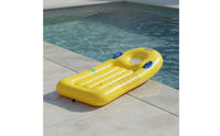 Thickened Kids Buoyant Board with Handles Large Size Children's Inflatable Surfboard High Buoyancy Wave Body Board with Handles Portable for Swimming Pool, Beach
