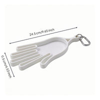 Golf Glove Holder Shape-Retaining Golf Glove Hanger Portable for Golfers, Locker, Garage