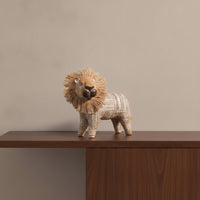 Lion Ornament Sculptural Lion Statue Small for Entryway