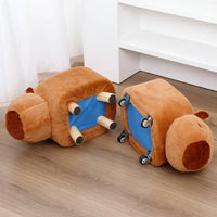 water pig  Stool Lightweight water pig  Footstool Cozy Animal Stool for Young Children, Playroom