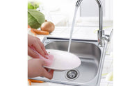 Single Bowl Kitchen Sink Brushed Stainless Steel Sink Thickened for Builders