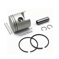 Marine Outboard Piston Kit Replacement Piston Assembly Engine Parts Direct Fit Original Performance for Boat Owners